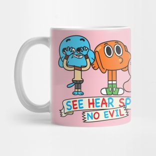 Gumball Darwin Anais No Evil Mug